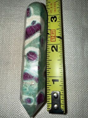 Ruby in FUCHITE stone Gorgeous to display wrap for jewelry or use in energy work